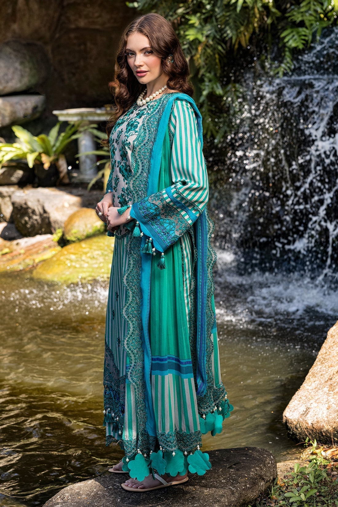 Charizma | Naranji Lawn | CN5-01 - House Of Hania