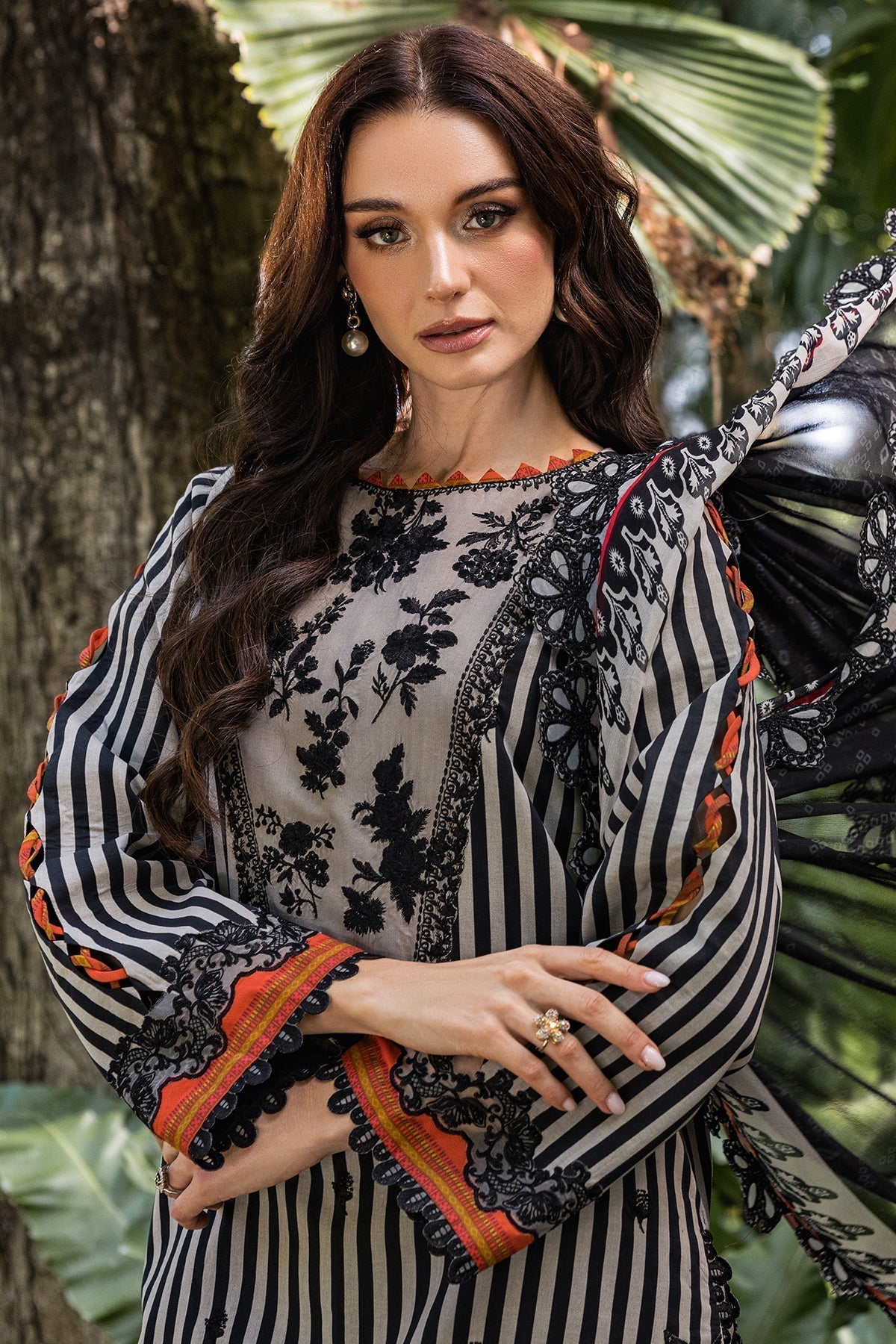 Charizma | Naranji Lawn | CN5-03 - House Of Hania