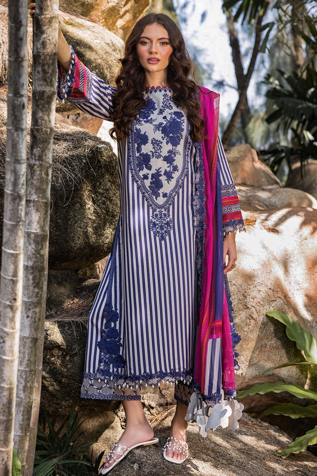 Charizma | Naranji Lawn | CN5-06 - House Of Hania