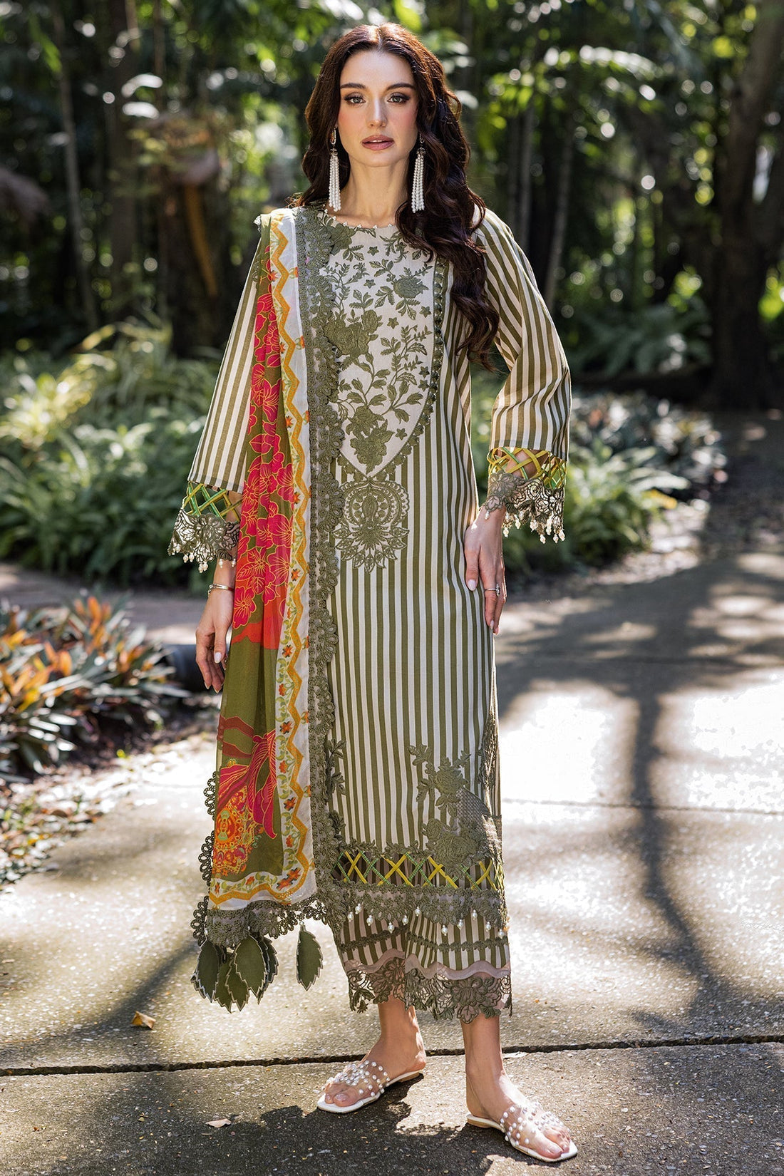 Charizma | Naranji Lawn | CN5-07 - House Of Hania