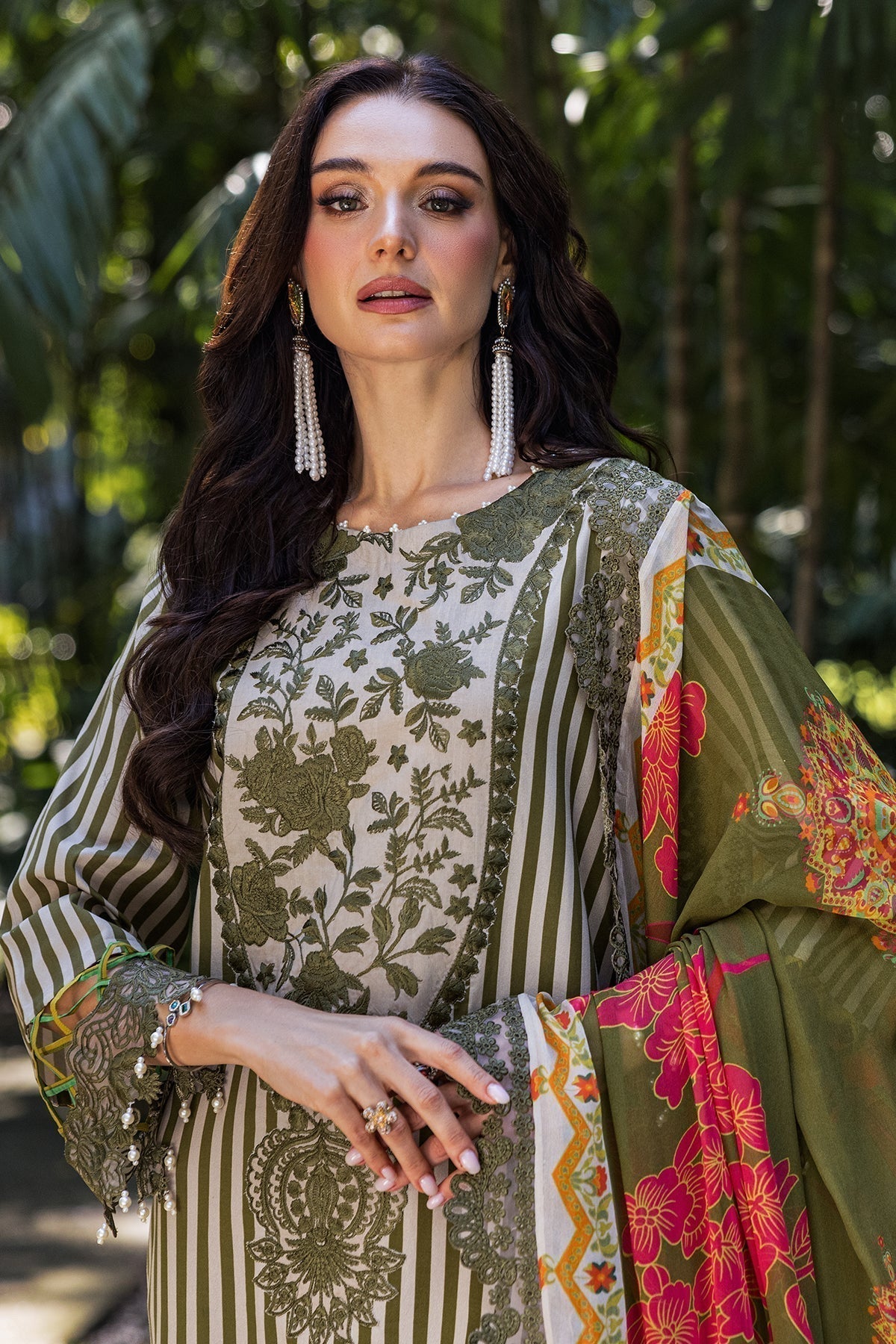 Charizma | Naranji Lawn | CN5-07 - House Of Hania