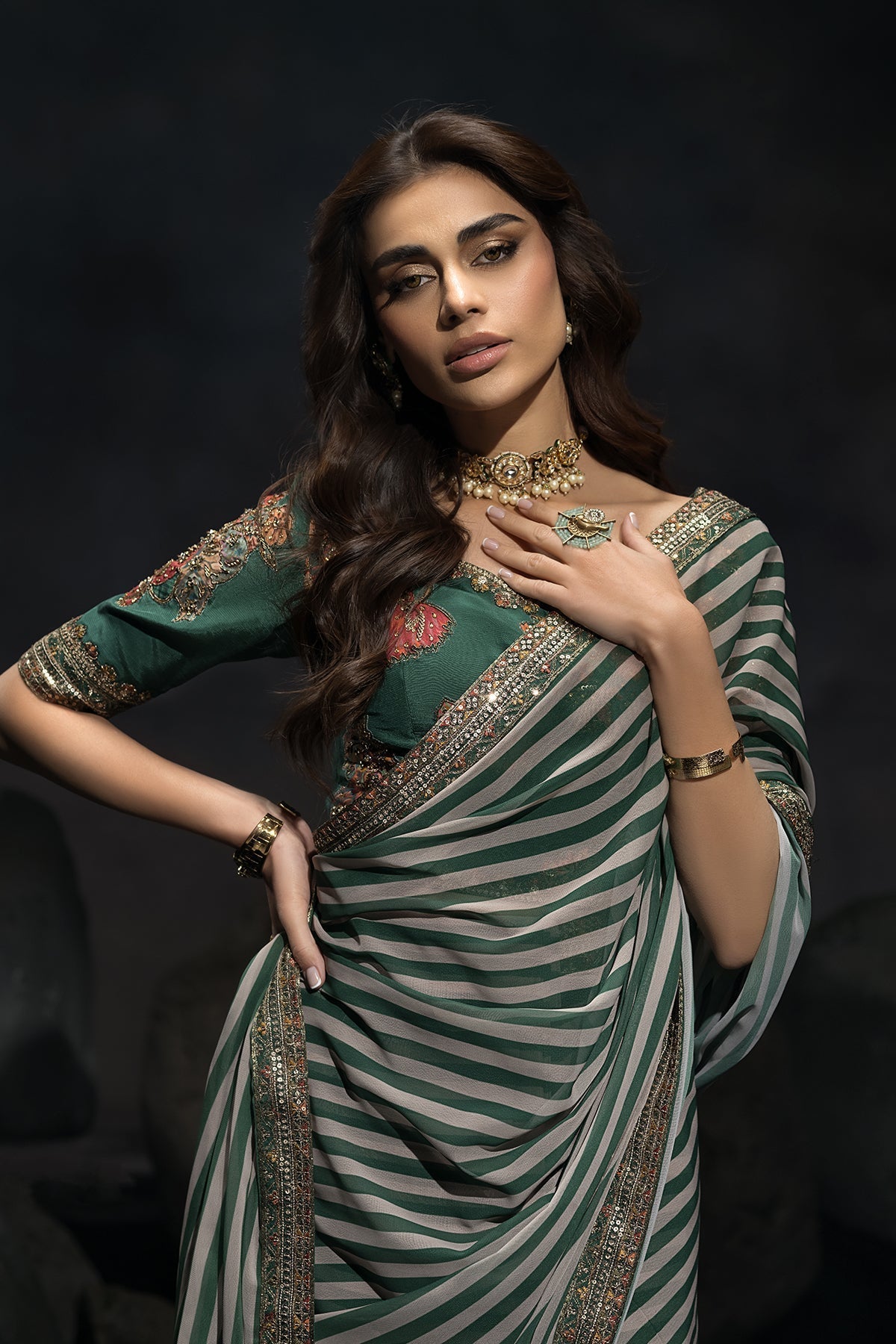 Charizma | Saree Collection | CSS6-04 - House Of Hania