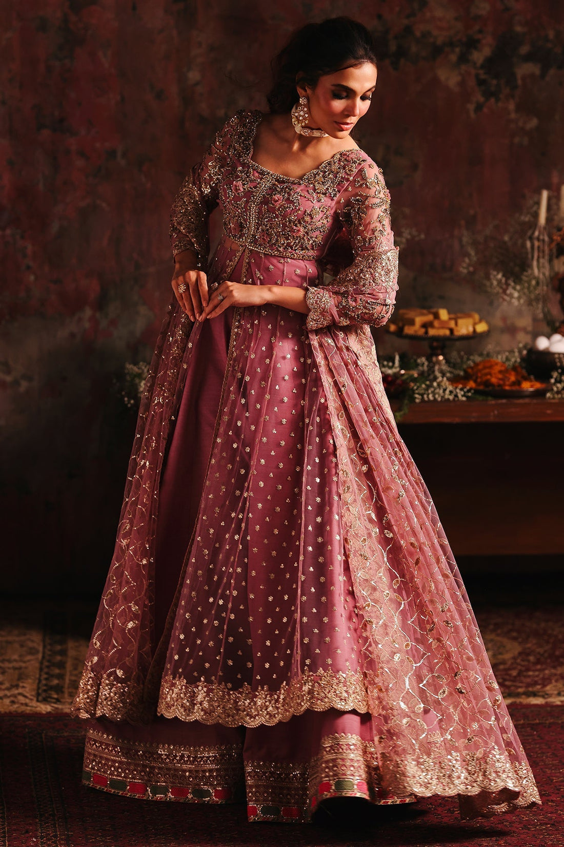 Charizma | Statement Formals | STM-5-02 -PINK - House Of Hania