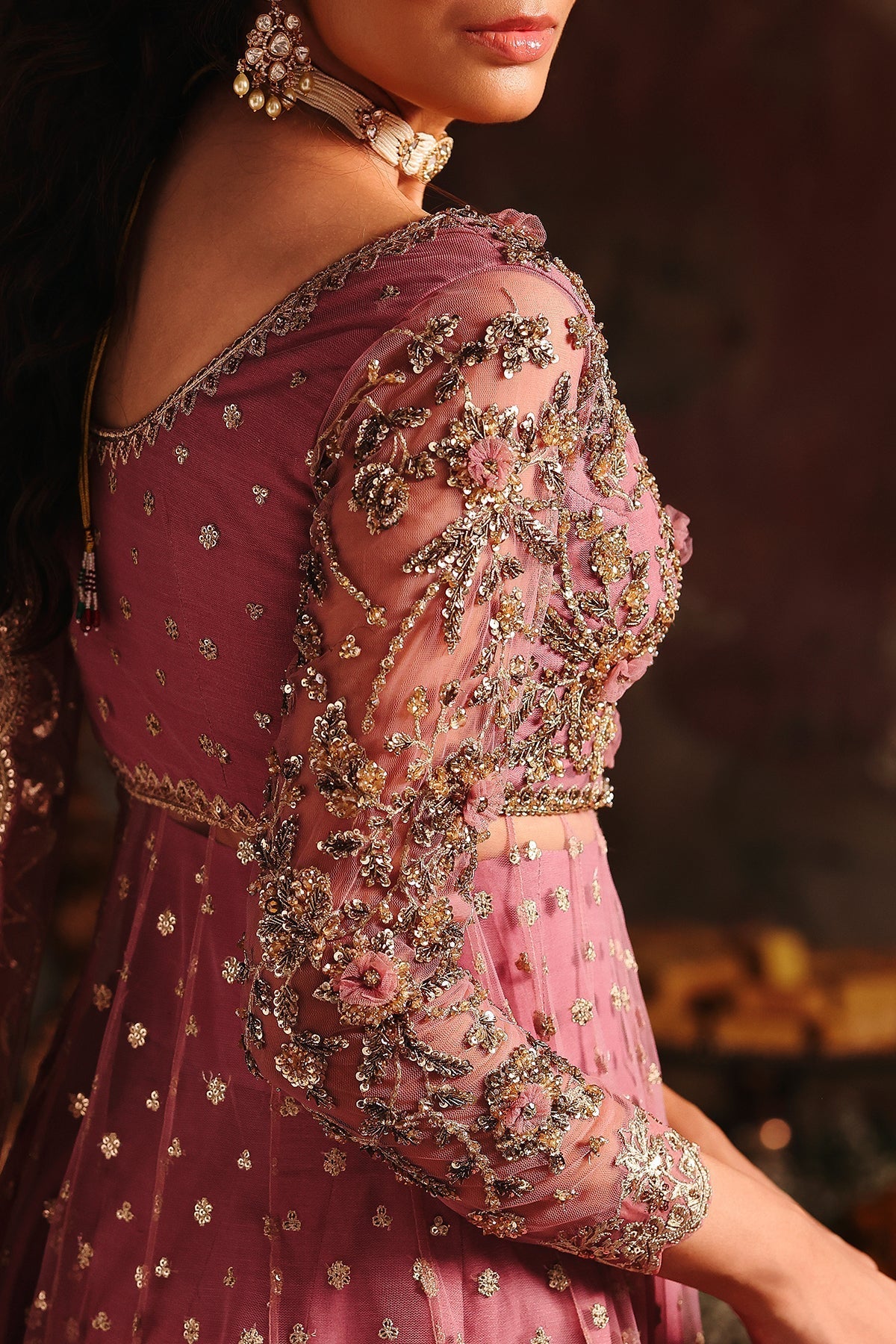 Charizma | Statement Formals | STM-5-02 -PINK - House Of Hania