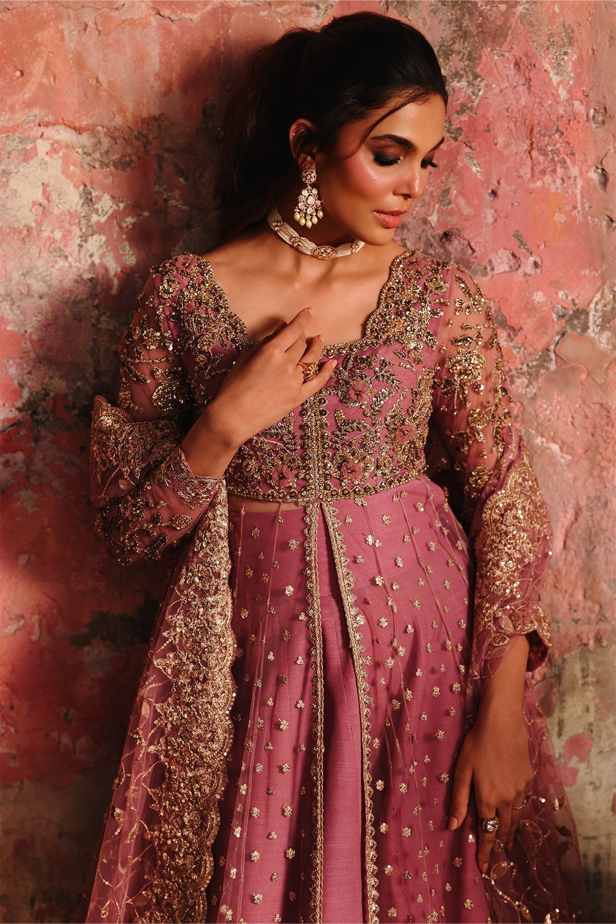 Charizma | Statement Formals | STM-5-02 -PINK - House Of Hania
