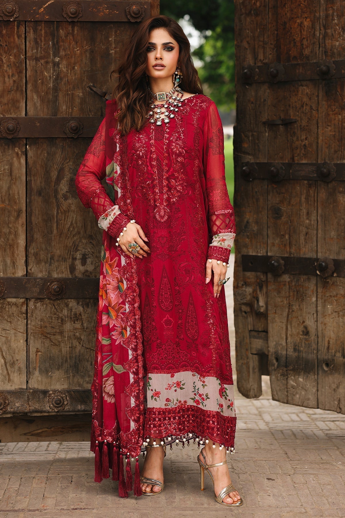 Charizma | Vasal Chiffon 25 | VSL25-25 G - House Of Hania