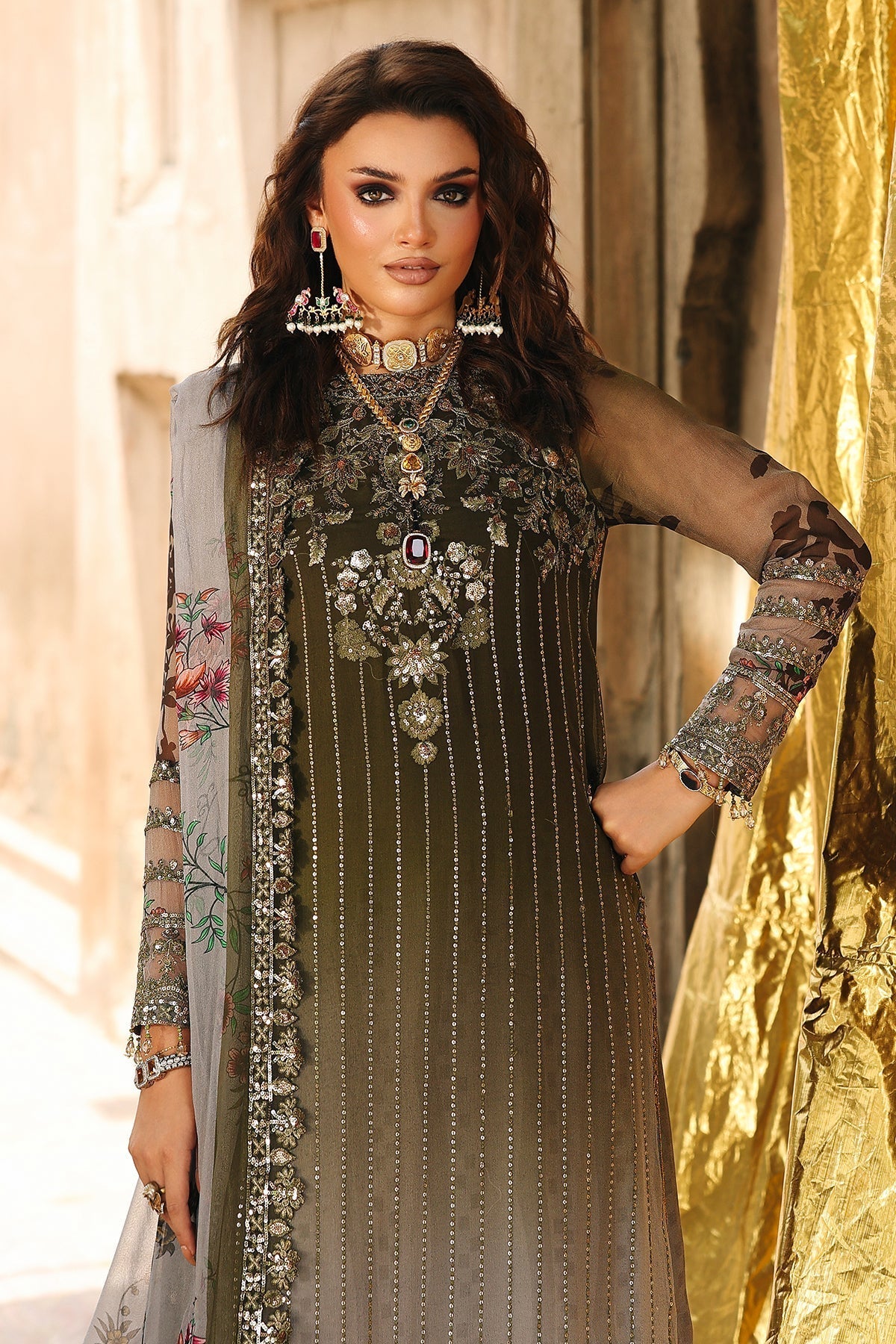 Charizma | Vasal Chiffon | VSL25-31 - House Of Hania