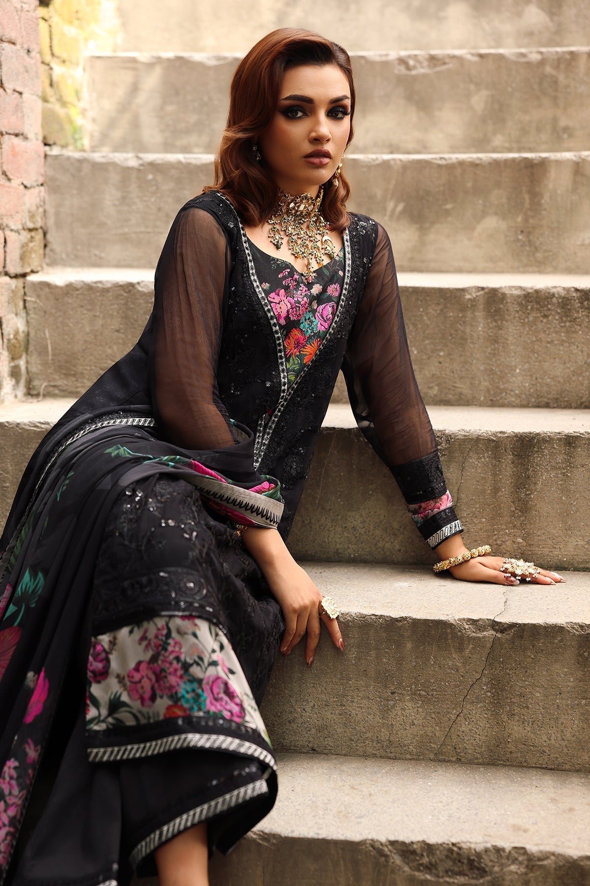 Charizma | Vasal Chiffon | VSL25-33 - House Of Hania