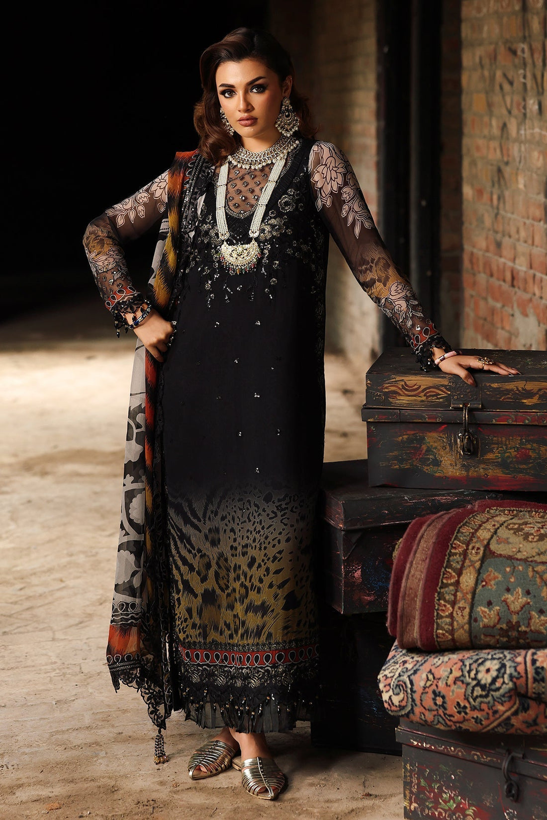 Charizma | Vasal Chiffon | VSL25-36 - House Of Hania
