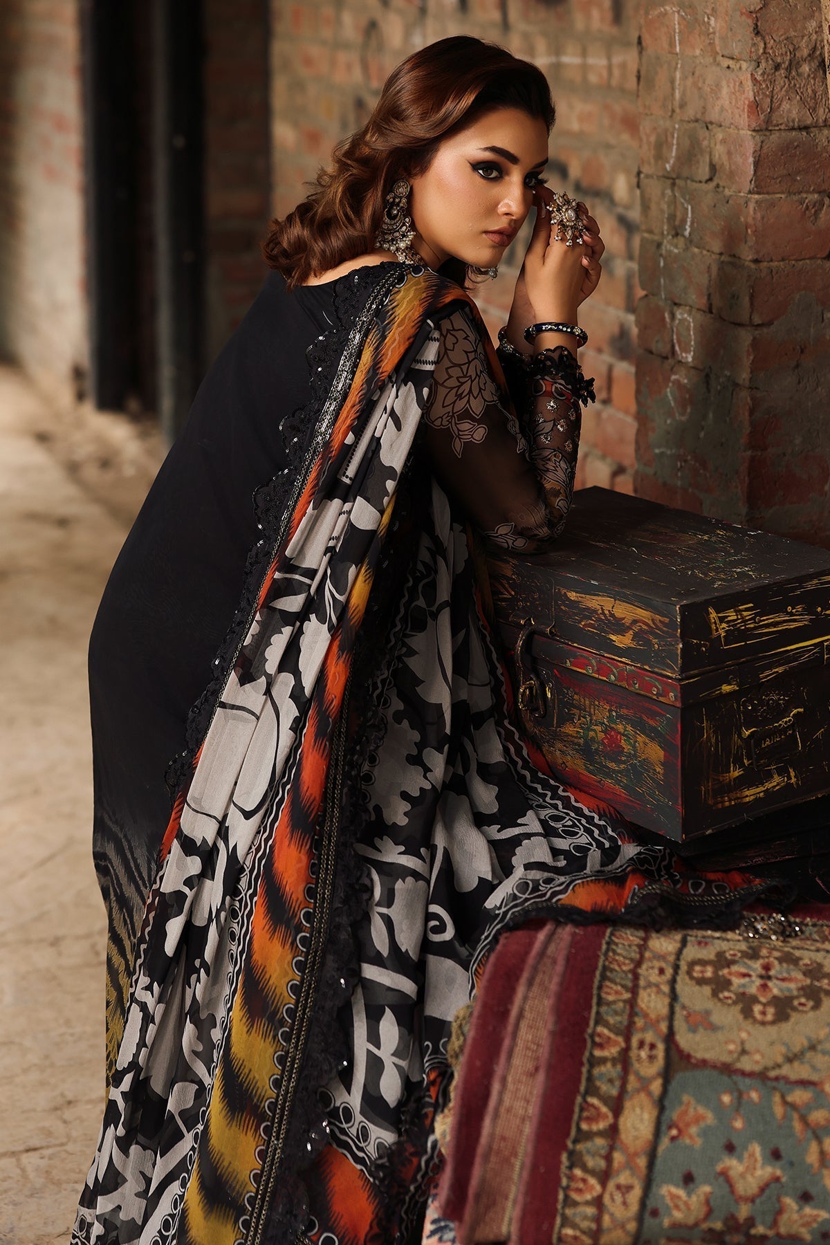 Charizma | Vasal Chiffon | VSL25-36 - House Of Hania