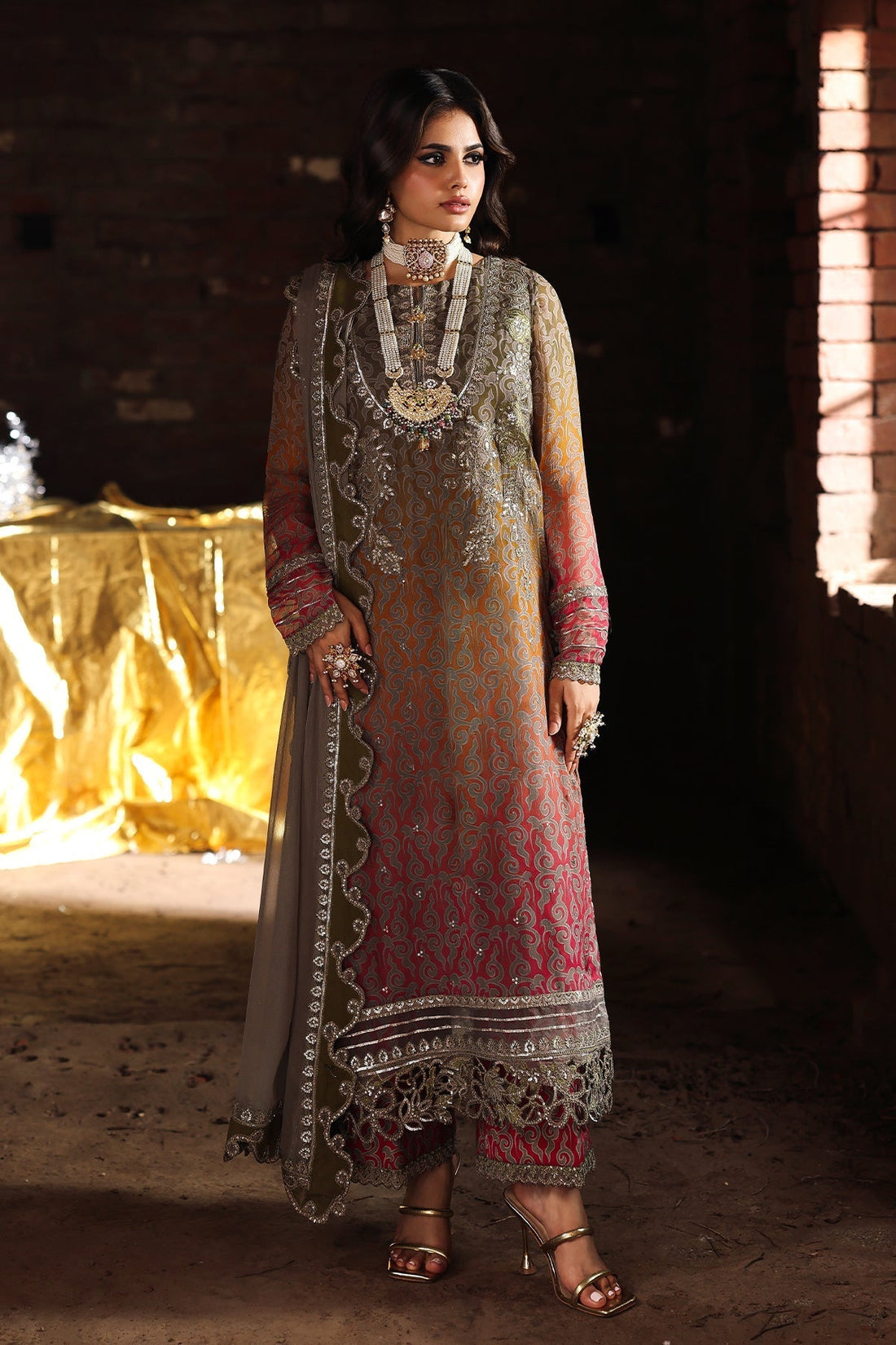 Charizma | Vasal Chiffon | VSL25-37 - House Of Hania
