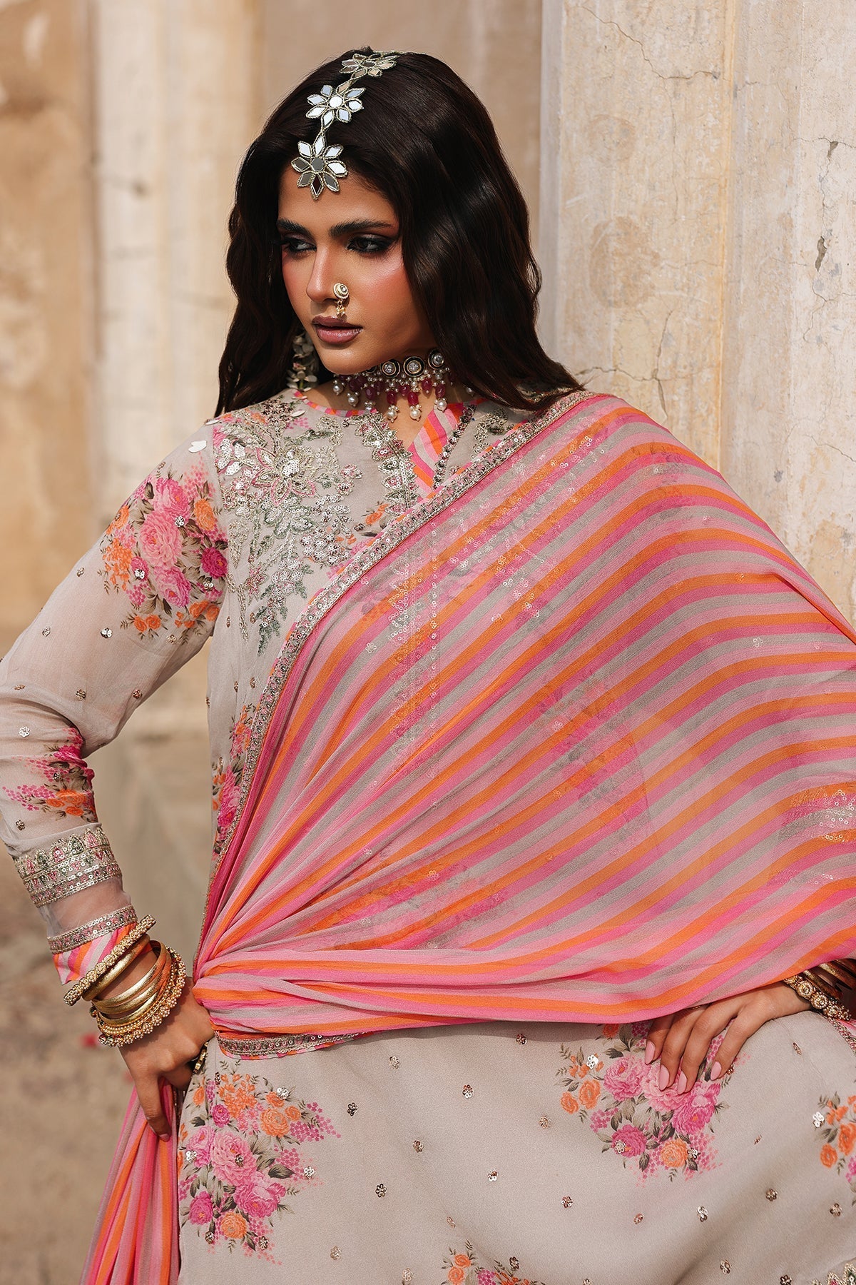 Charizma | Vasal Chiffon | VSL6-09 - House Of Hania