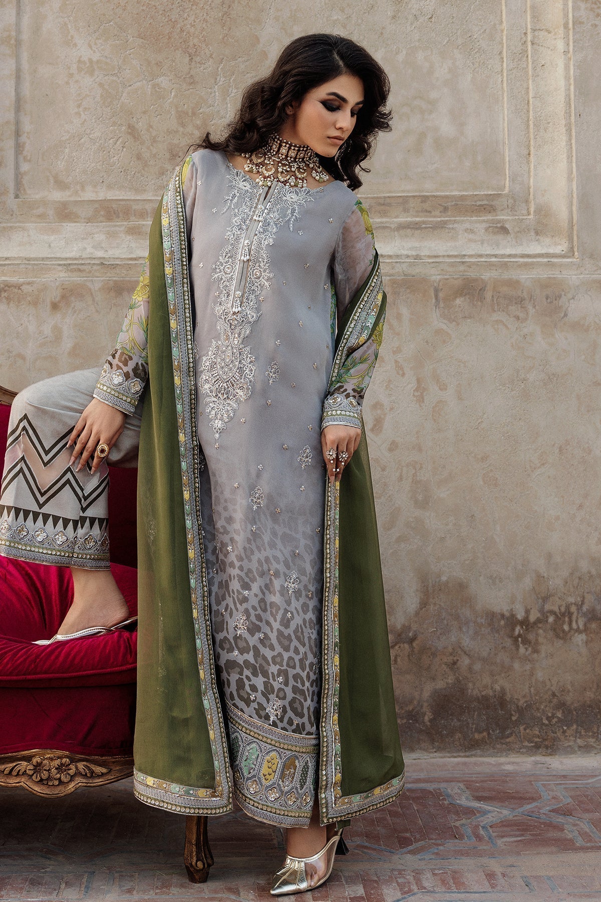 Charizma | Vasal Chiffon | VSL6-12 - House Of Hania