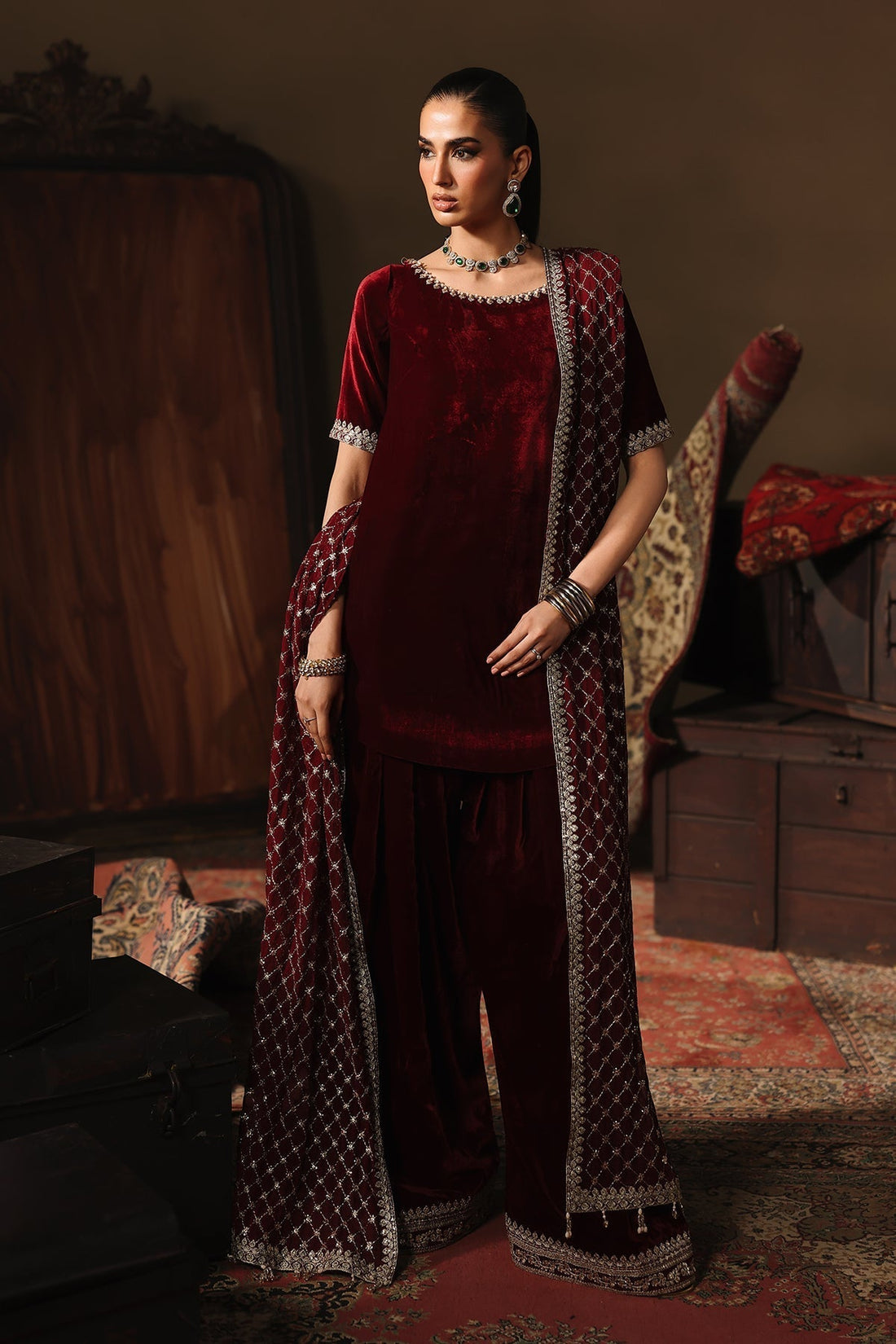 Charizma | Zeel Velvet 25 |  VVT-5-02 - House Of Hania