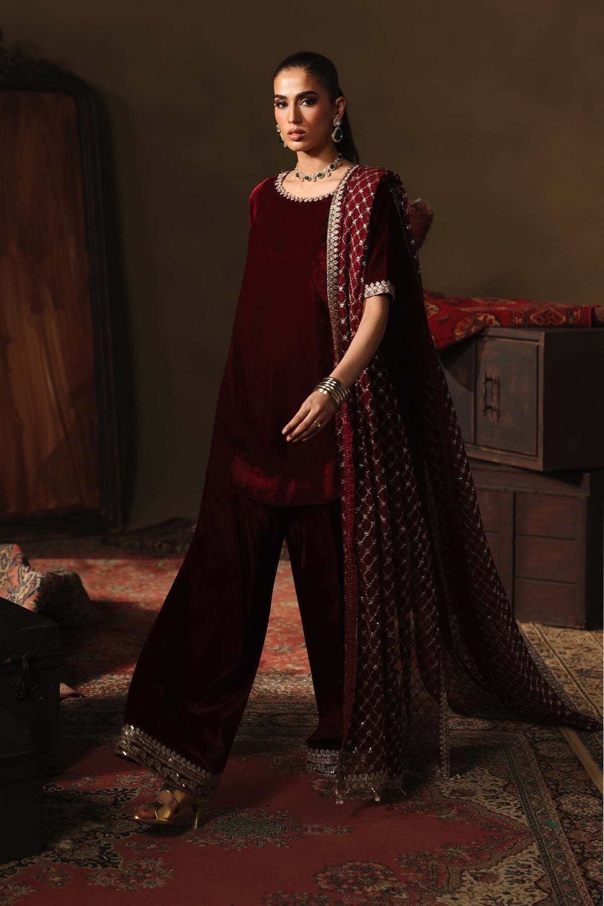 Charizma | Zeel Velvet 25 |  VVT-5-02 - House Of Hania