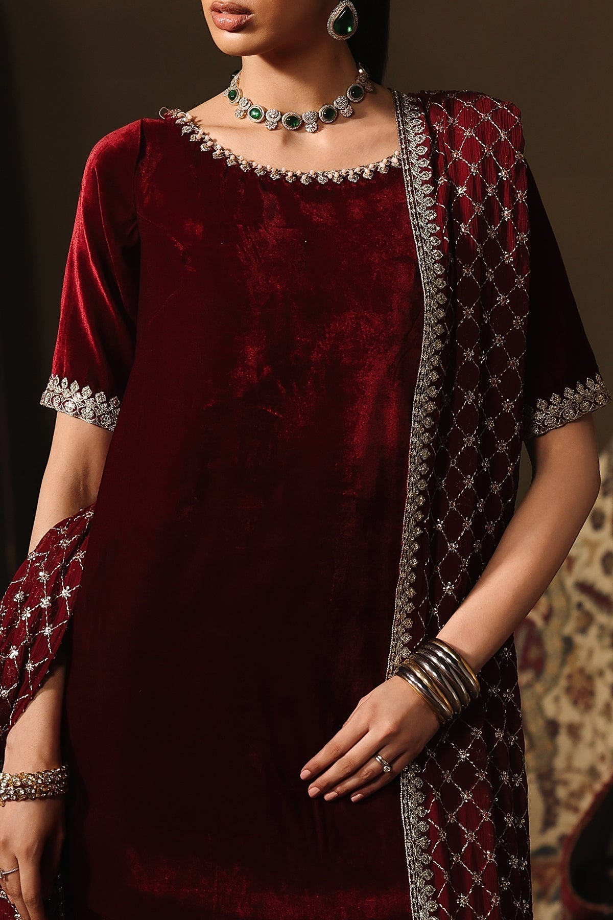 Charizma | Zeel Velvet 25 |  VVT-5-02 - House Of Hania