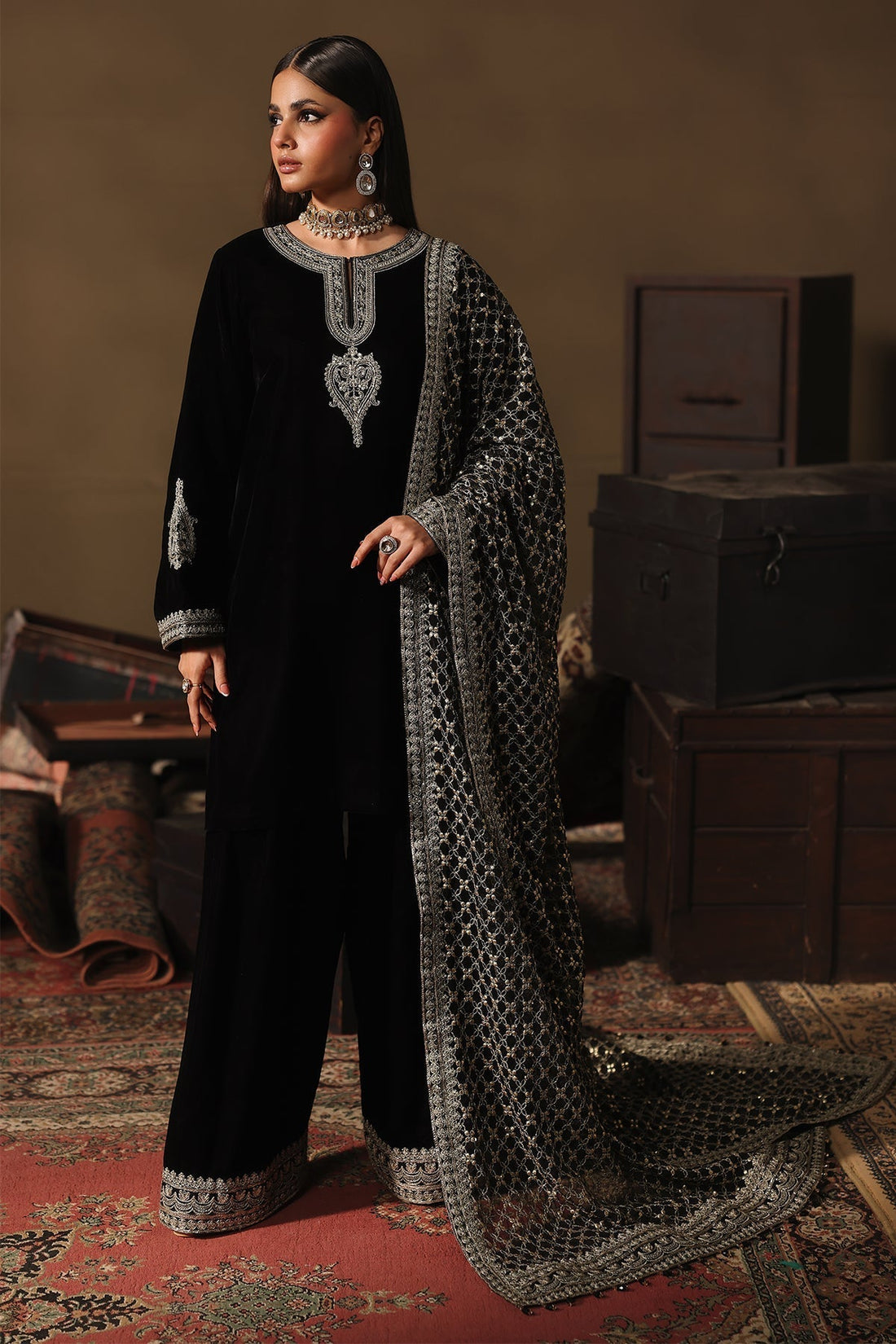 Charizma | Zeel Velvet 25 |  VVT-5-03 - House Of Hania