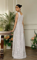 Chiffon Embroidered Dress - House Of Hania