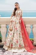 Cloud White Floral MPC-23-106 - House Of Hania