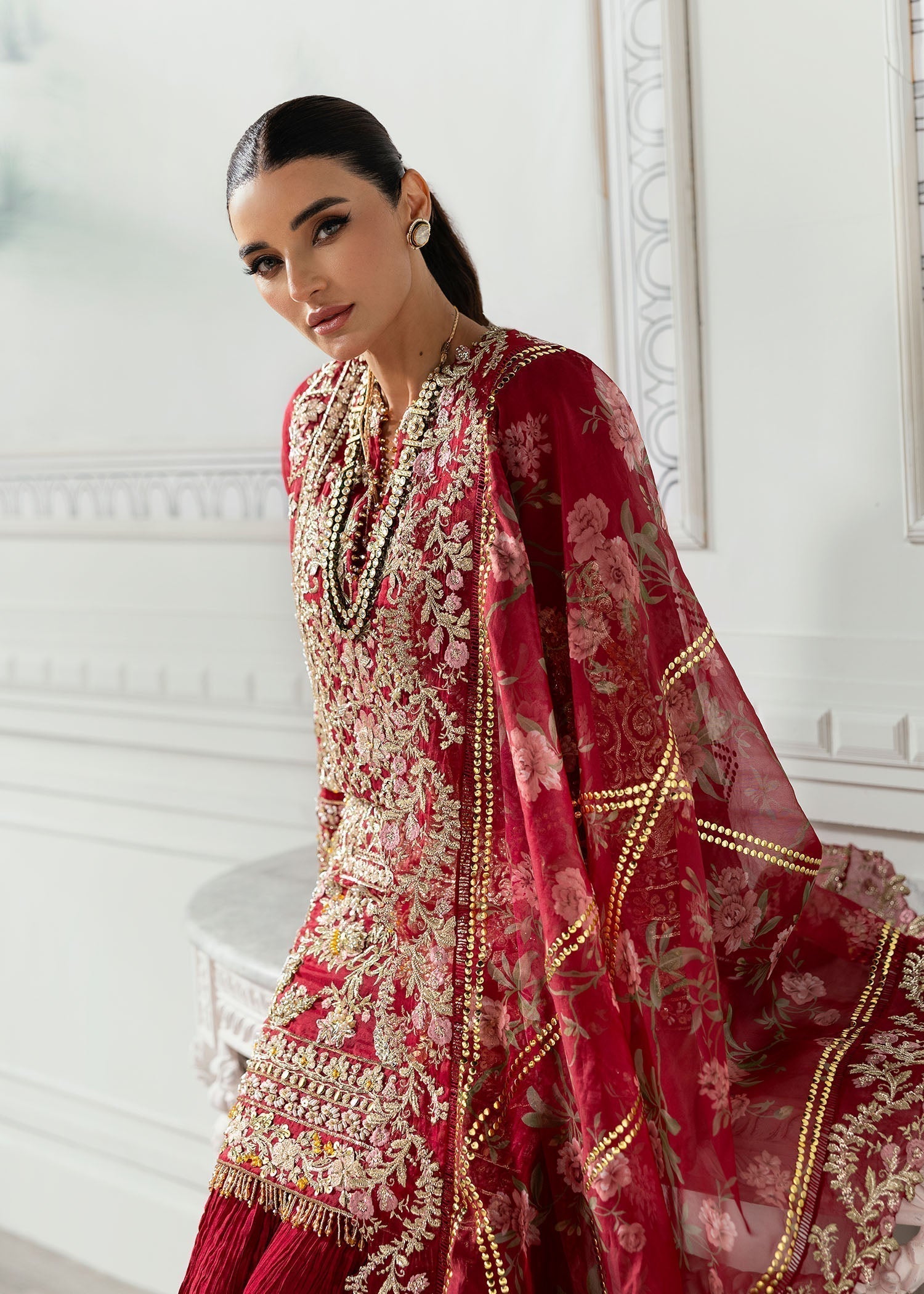Crimson | A Beautiful Chaos Wedding Collection | Artisan Story - House Of Hania