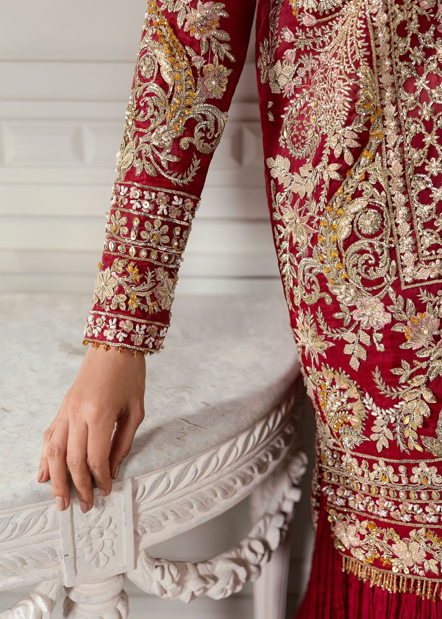 Crimson | A Beautiful Chaos Wedding Collection | Artisan Story - House Of Hania