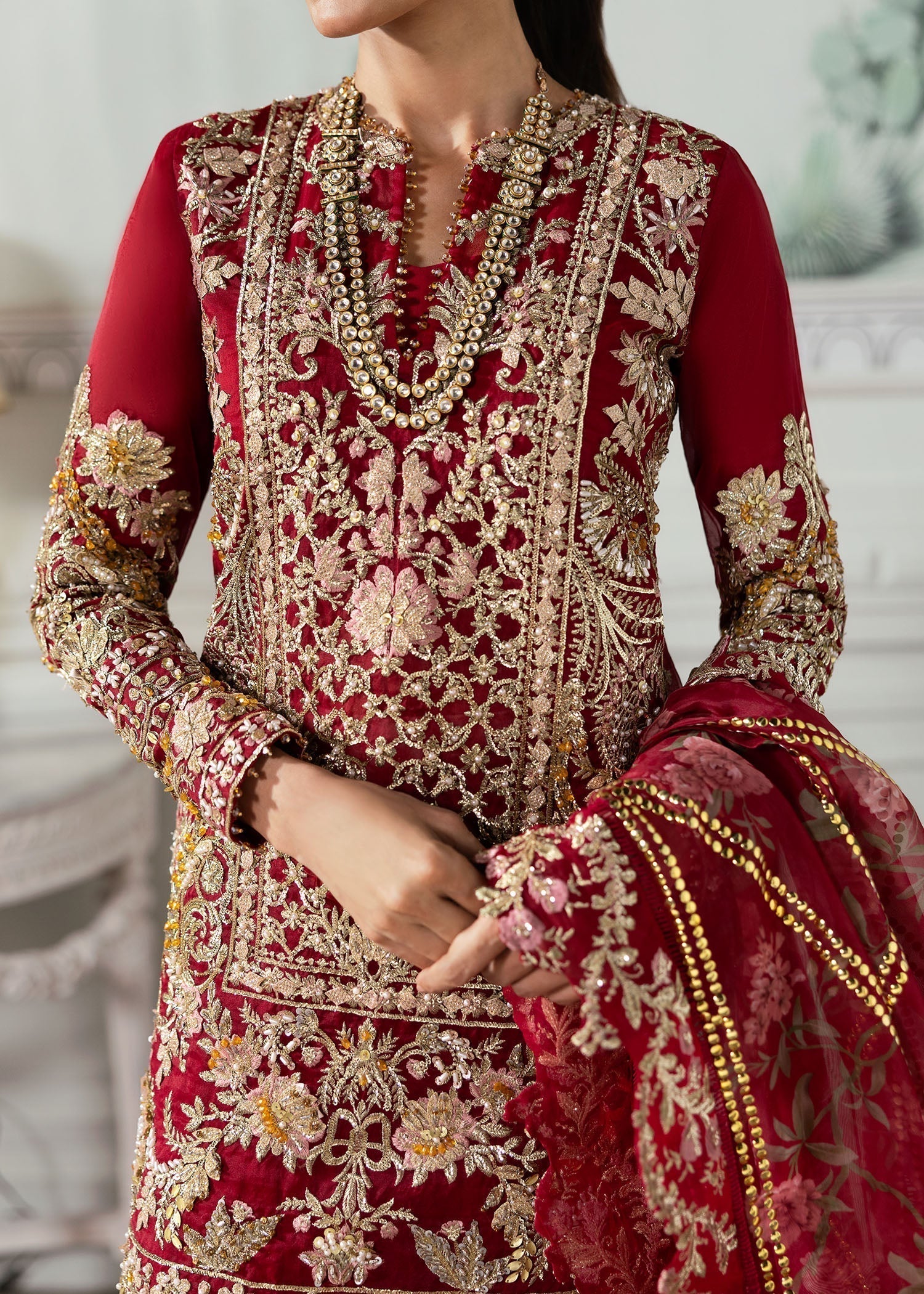 Crimson | A Beautiful Chaos Wedding Collection | Artisan Story - House Of Hania