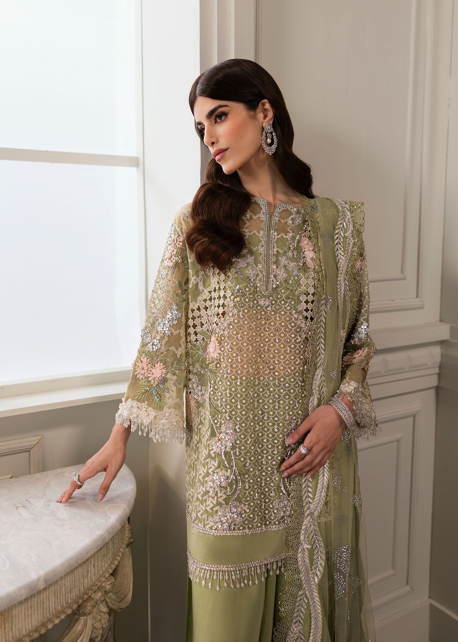 Crimson | A Beautiful Chaos Wedding Collection | Sparkle Cascade - House Of Hania