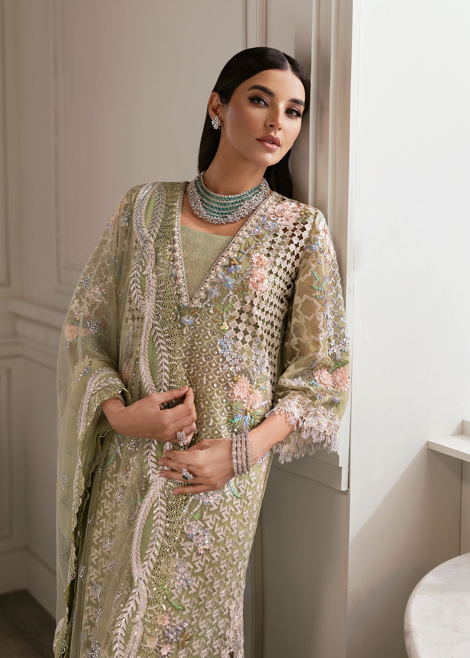 Crimson | A Beautiful Chaos Wedding Collection | Sparkle Cascade - House Of Hania
