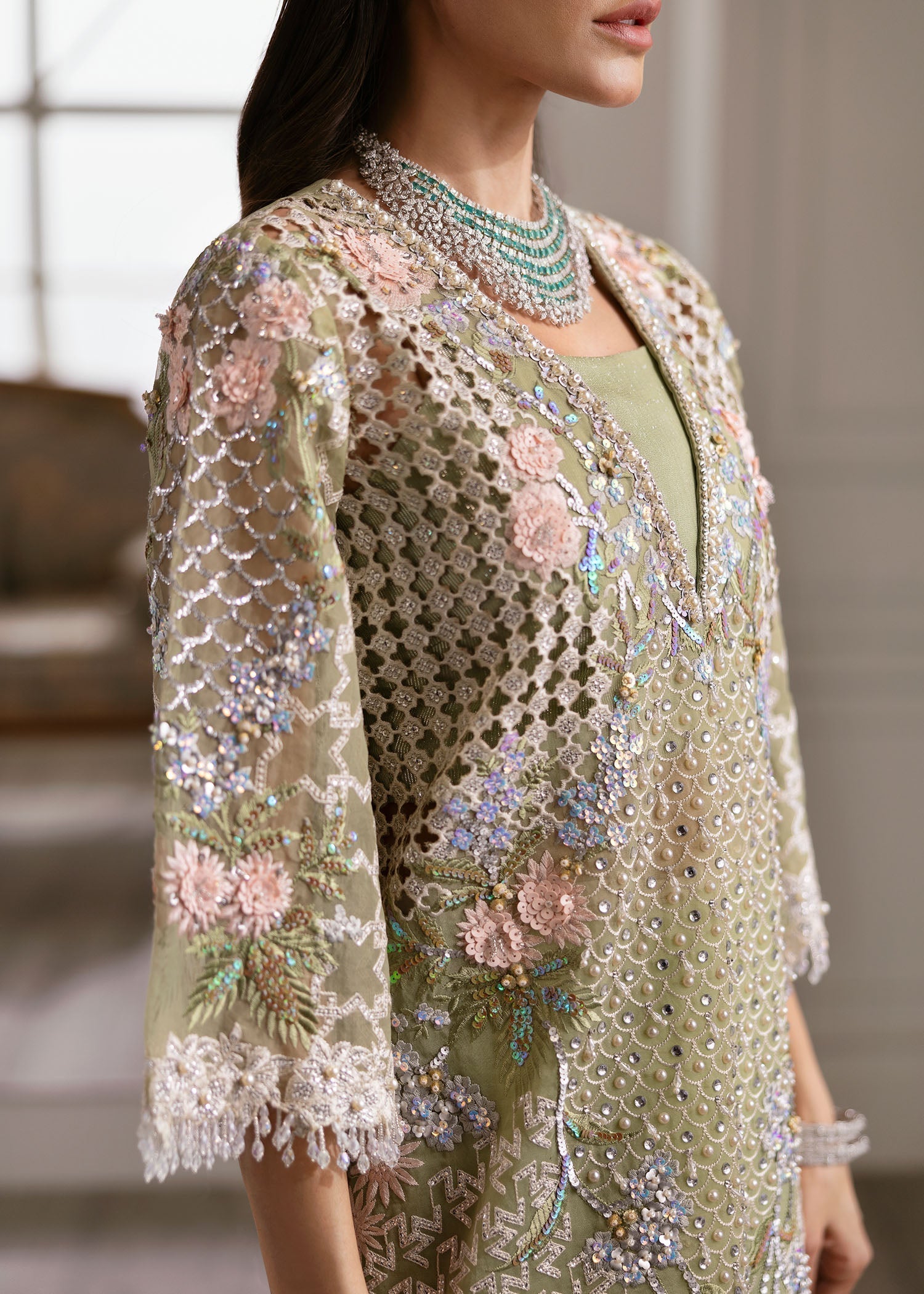 Crimson | A Beautiful Chaos Wedding Collection | Sparkle Cascade - House Of Hania