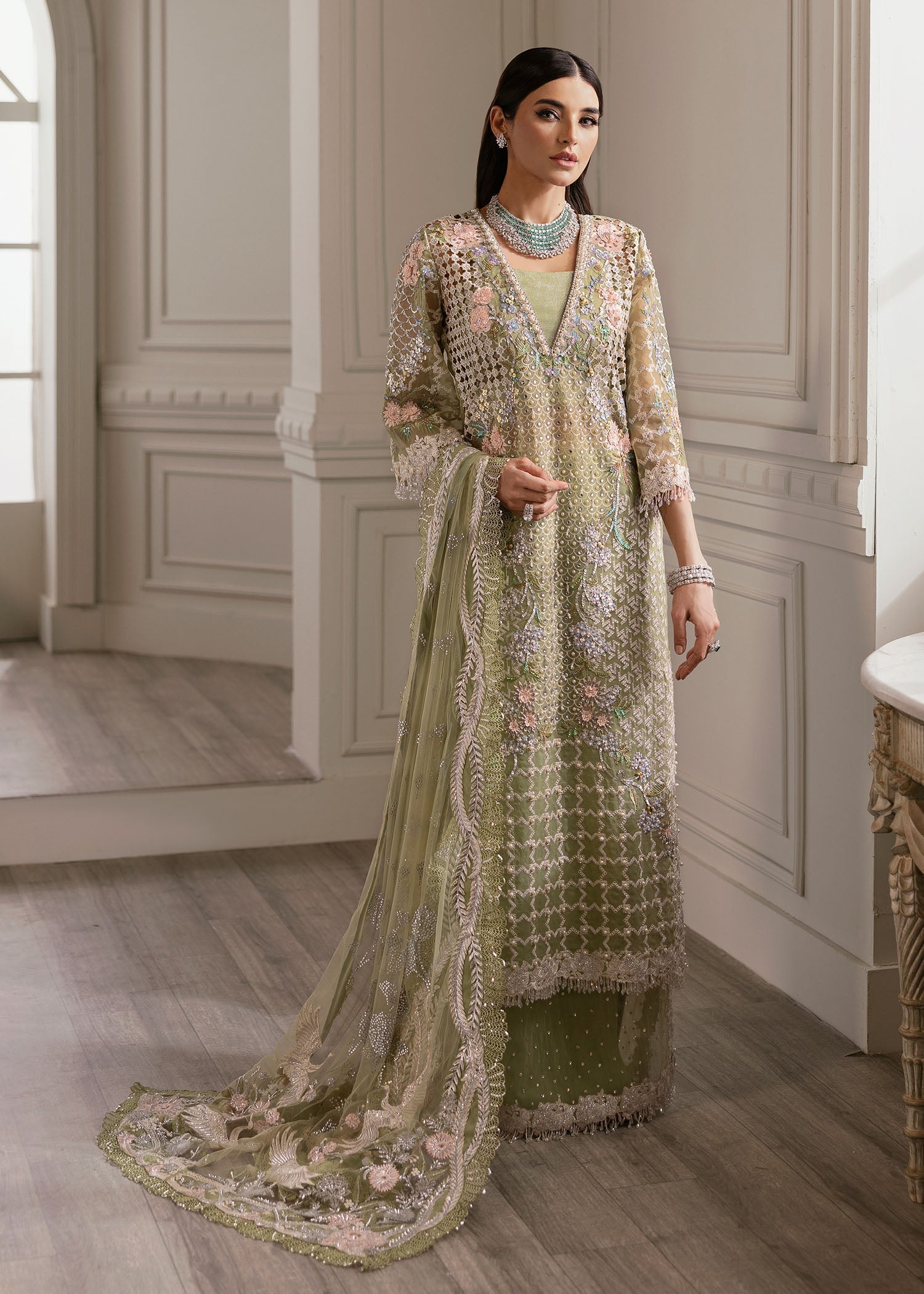 Crimson | A Beautiful Chaos Wedding Collection | Sparkle Cascade - House Of Hania