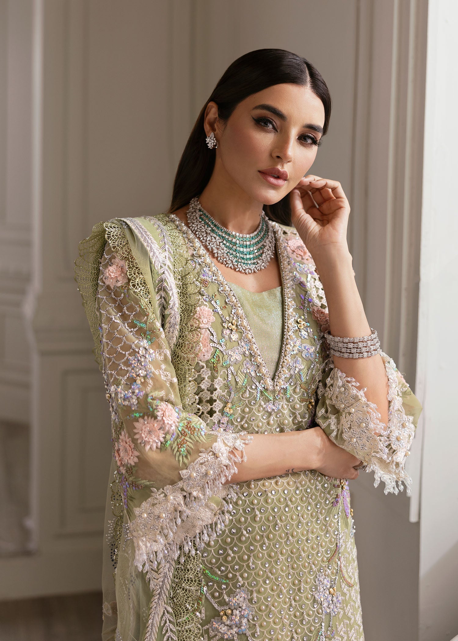 Crimson | A Beautiful Chaos Wedding Collection | Sparkle Cascade - House Of Hania