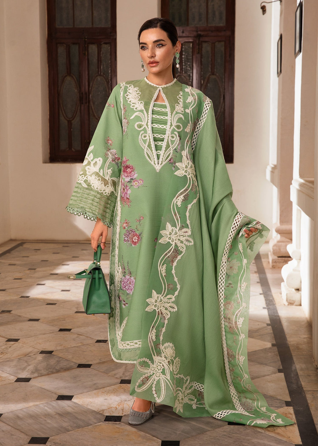 Crimson | Aaleen Winter 24 | Gulbaan - House Of Hania