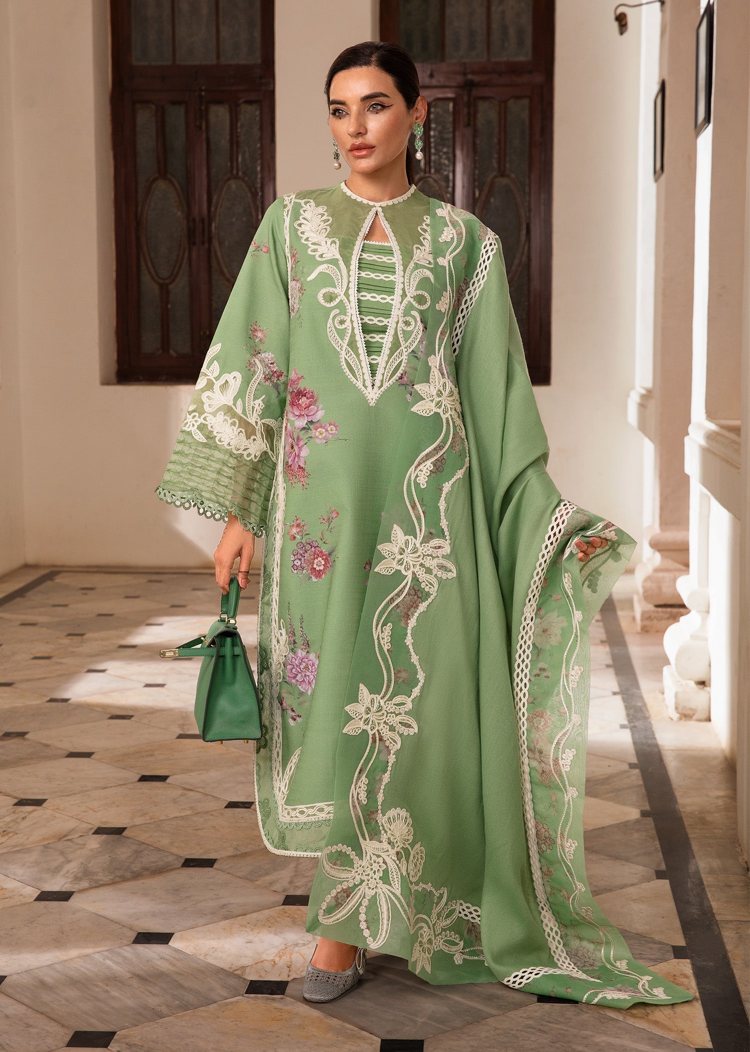 Crimson | Aaleen Winter 24 | Gulbaan - House Of Hania