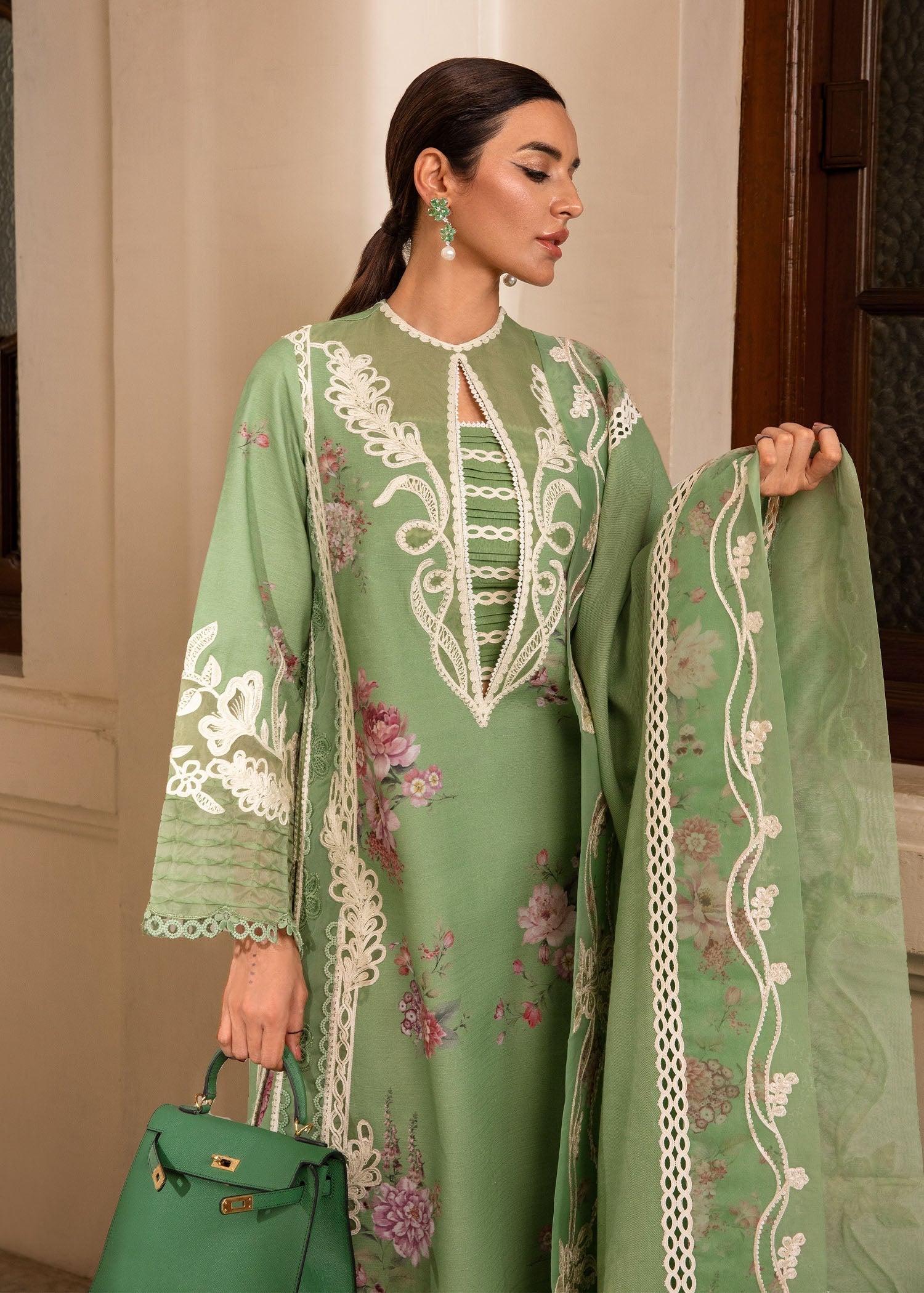 Crimson | Aaleen Winter 24 | Gulbaan - House Of Hania