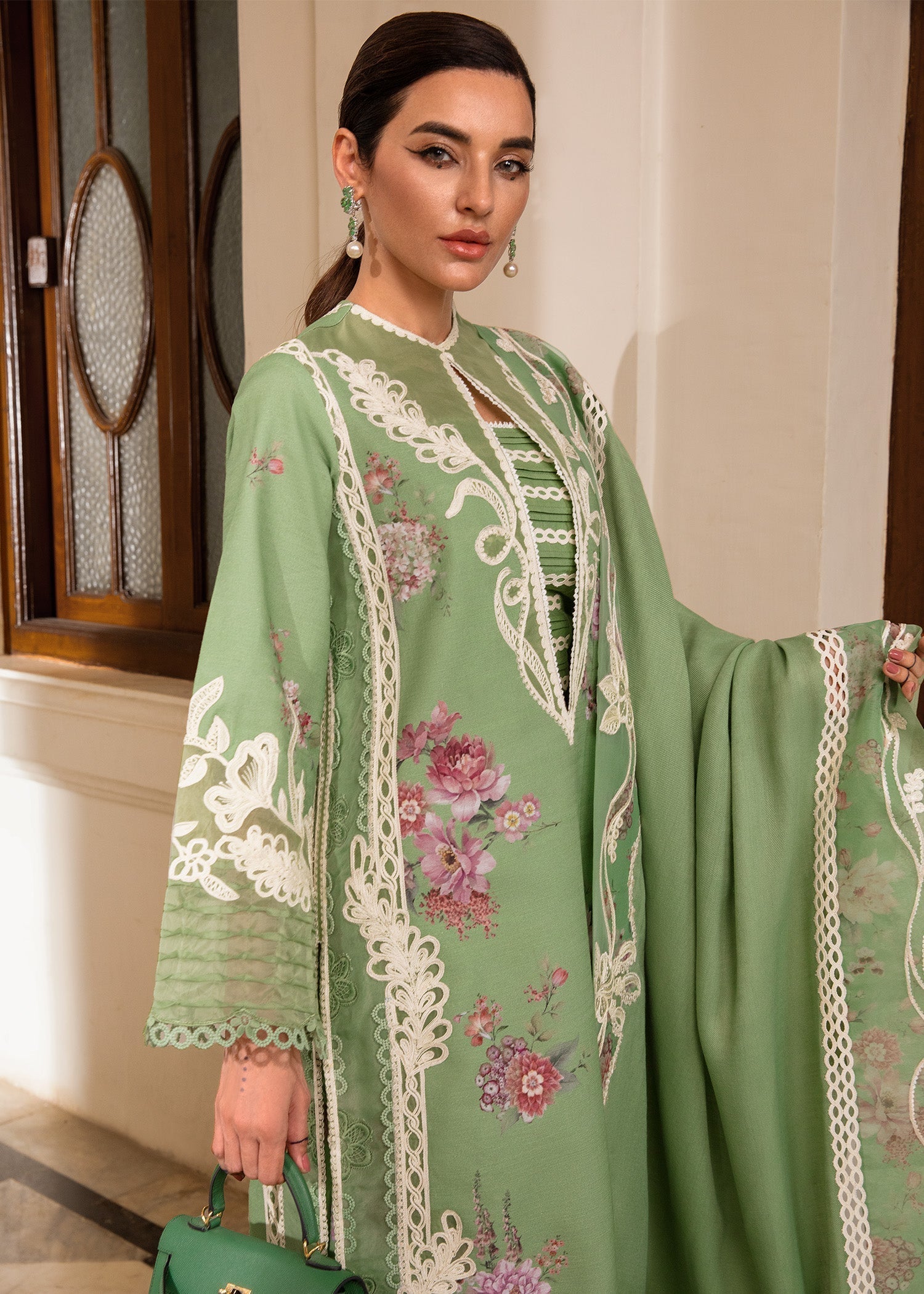Crimson | Aaleen Winter 24 | Gulbaan - House Of Hania