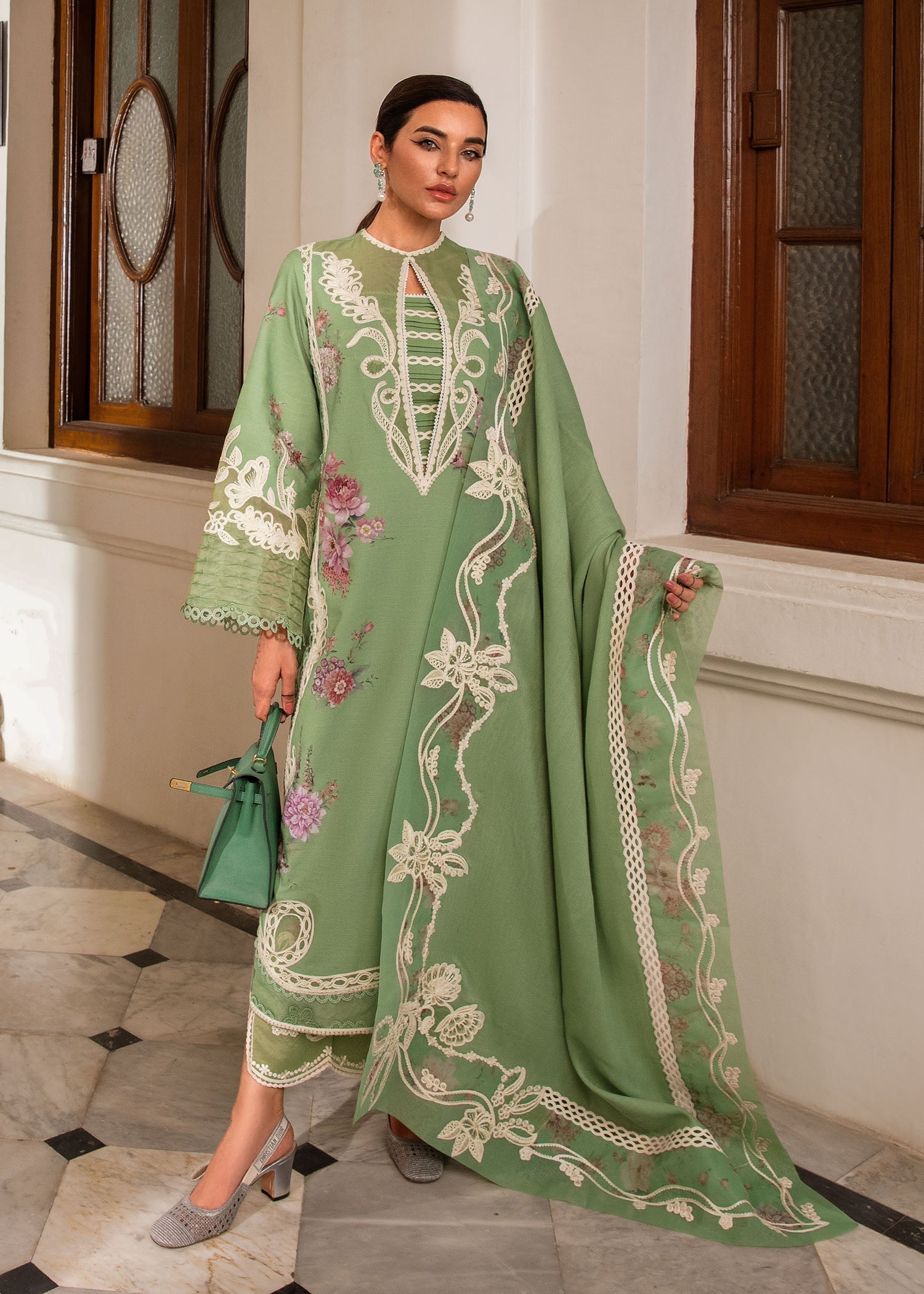 Crimson | Aaleen Winter 24 | Gulbaan - House Of Hania