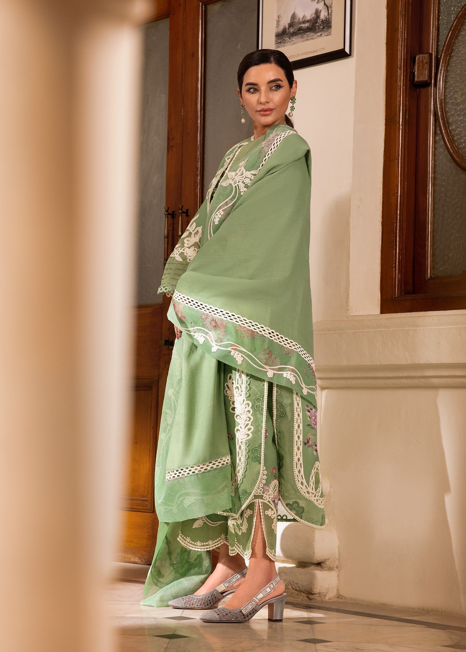 Crimson | Aaleen Winter 24 | Gulbaan - House Of Hania