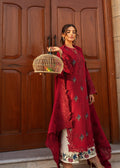 Crimson | Aaleen Winter 24 | Jurao ka Kaam - House Of Hania
