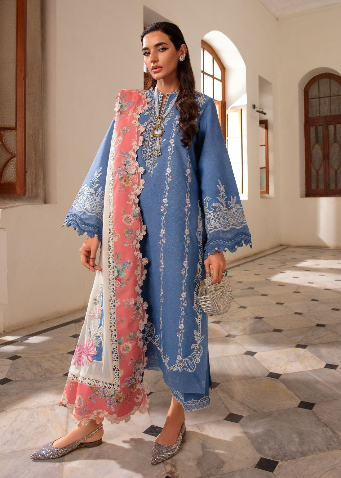 Crimson | Aaleen Winter 24 | Modern Memsaab - House Of Hania