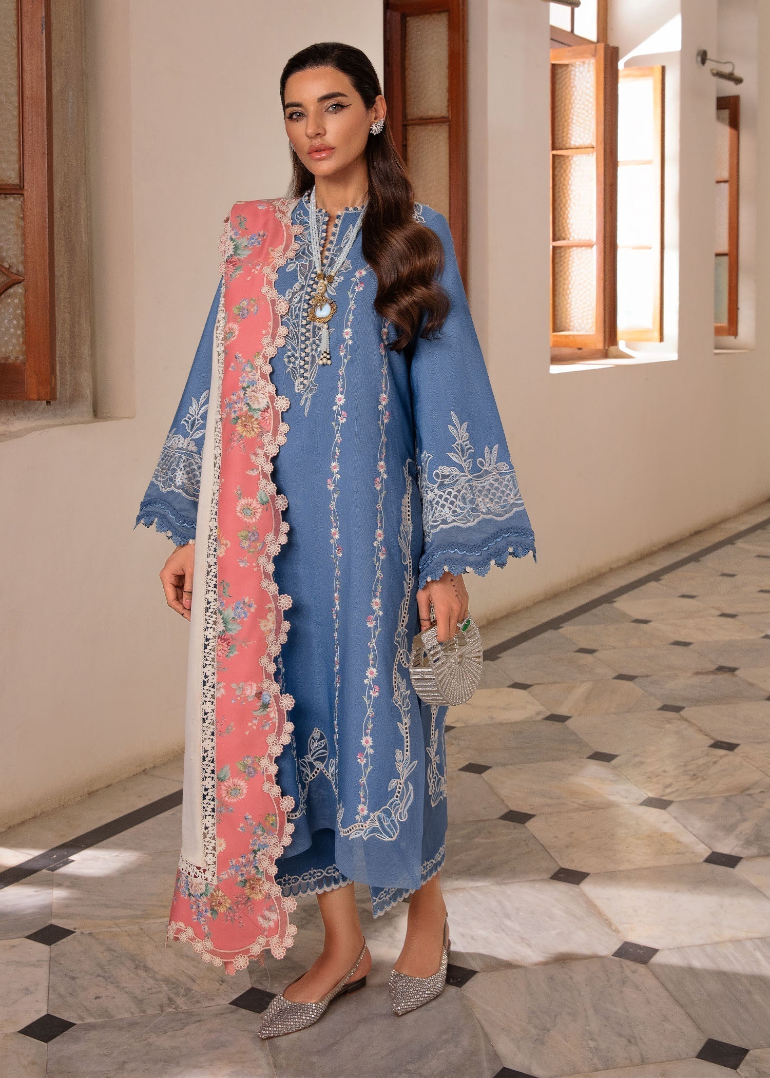 Crimson | Aaleen Winter 24 | Modern Memsaab - House Of Hania