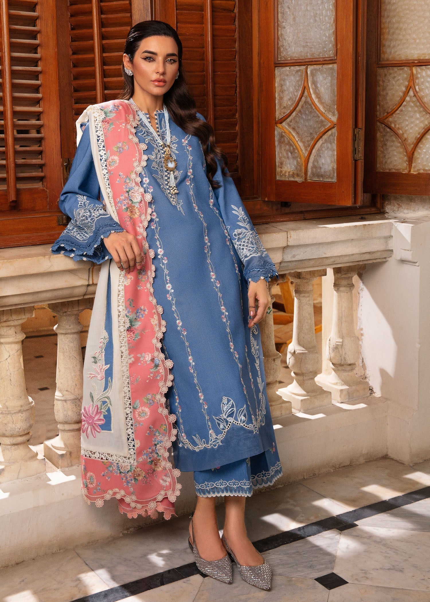 Crimson | Aaleen Winter 24 | Modern Memsaab - House Of Hania