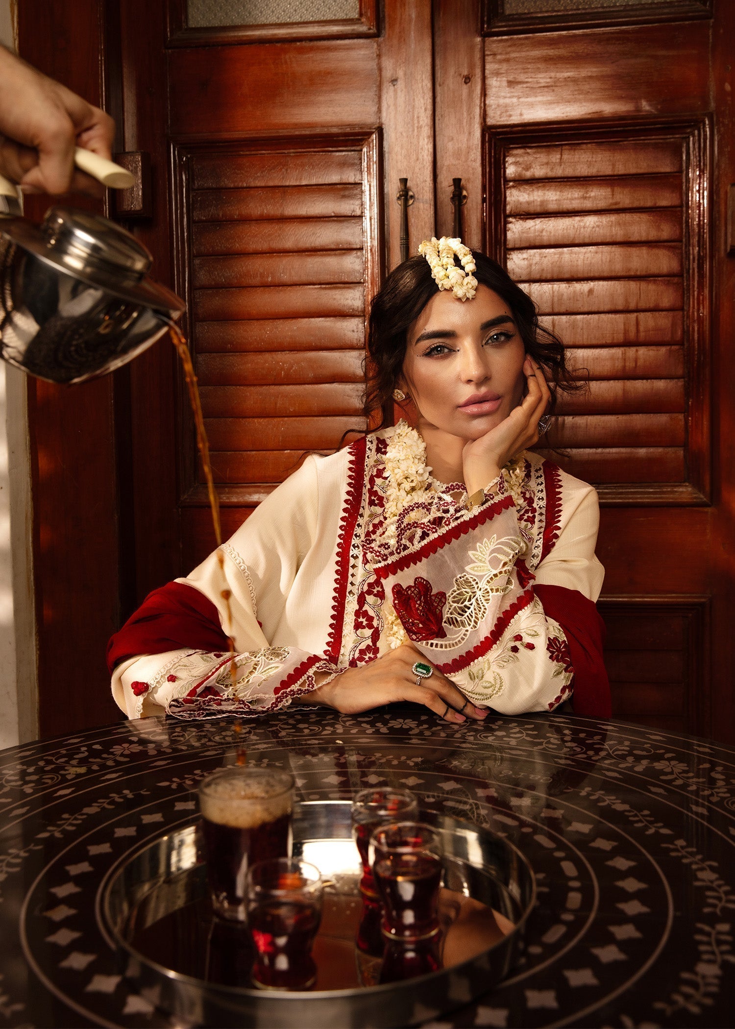 Crimson | Aaleen Winter 24 | Musafir - House Of Hania