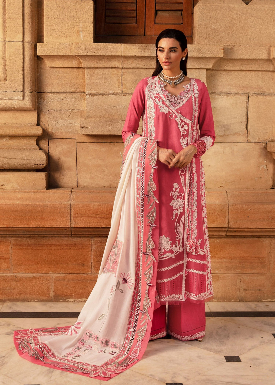 Crimson | Aaleen Winter 24 | Phulon ki Dastaan - House Of Hania