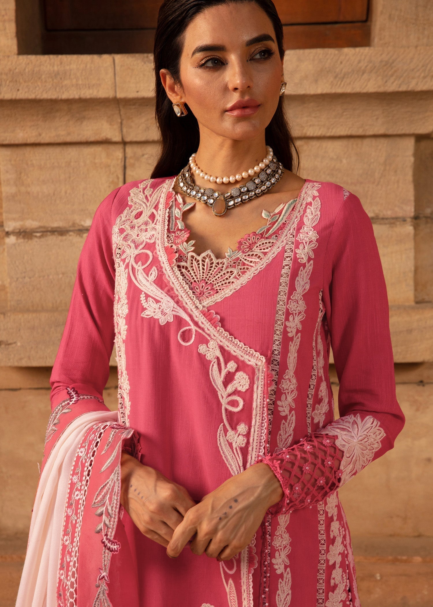 Crimson | Aaleen Winter 24 | Phulon ki Dastaan - House Of Hania