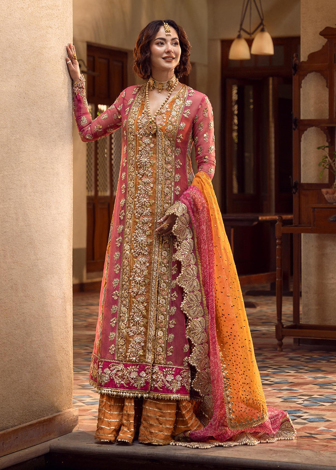 Crimson By Saira Shakira –Mehndi Galore– D4 - House Of Hania