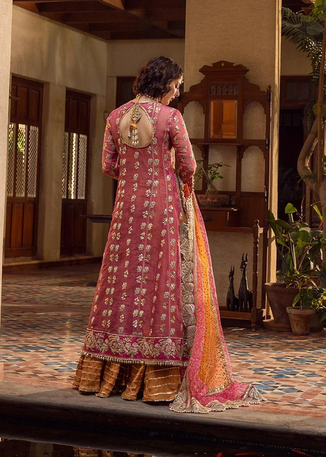 Crimson By Saira Shakira –Mehndi Galore– D4 - House Of Hania