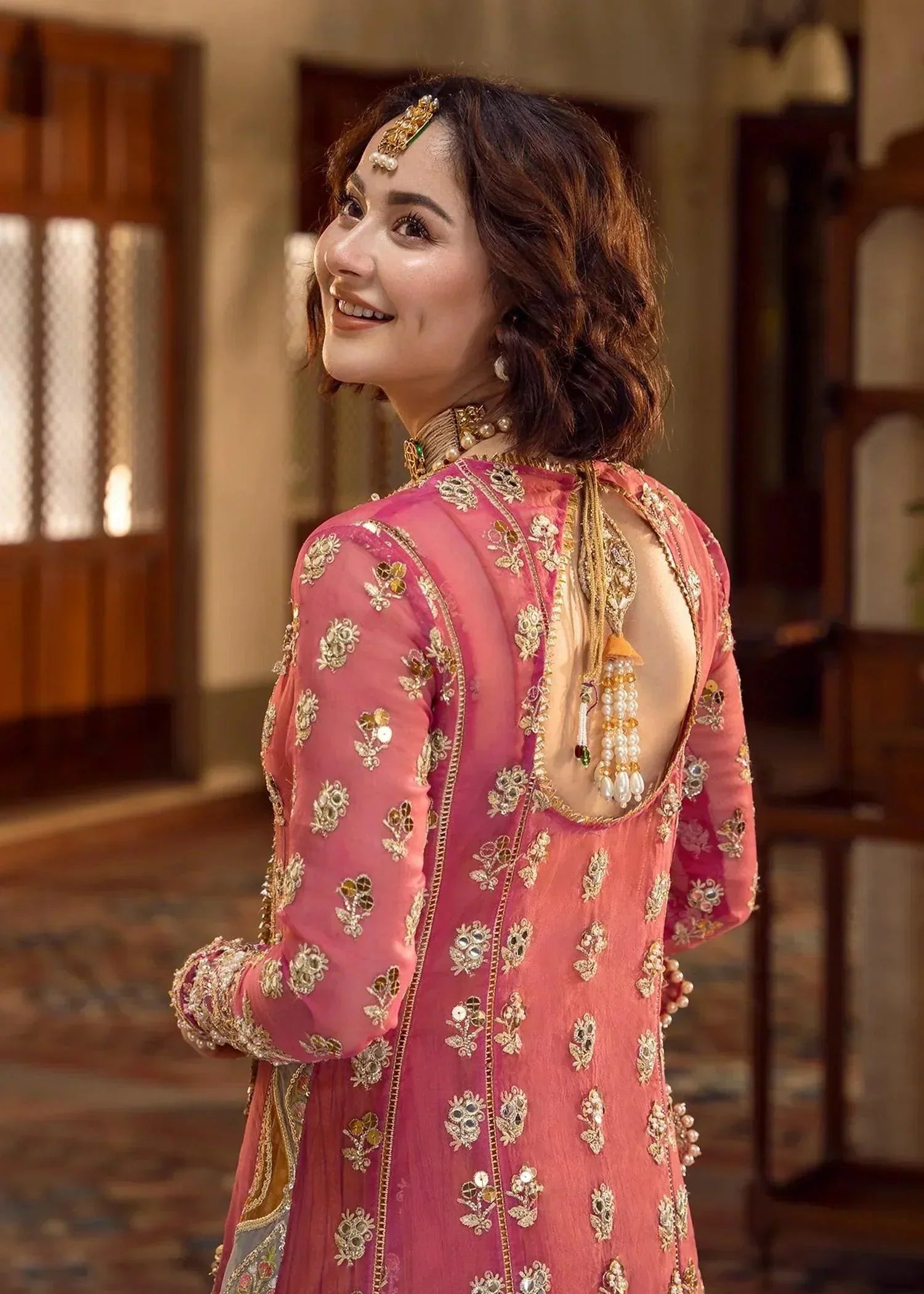 Crimson By Saira Shakira –Mehndi Galore– D4 - House Of Hania