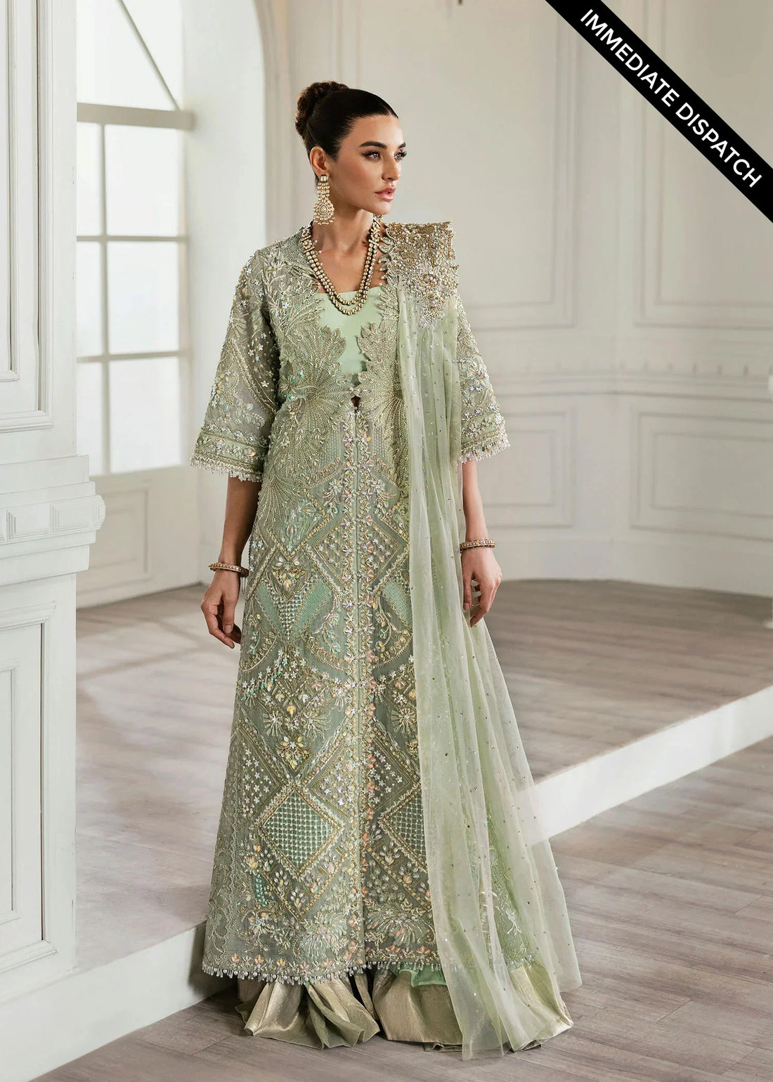 Crimson | CRIMSON X SAIRA SHAKIRA WEDDING '24 | Art Deco Glitz - House Of Hania