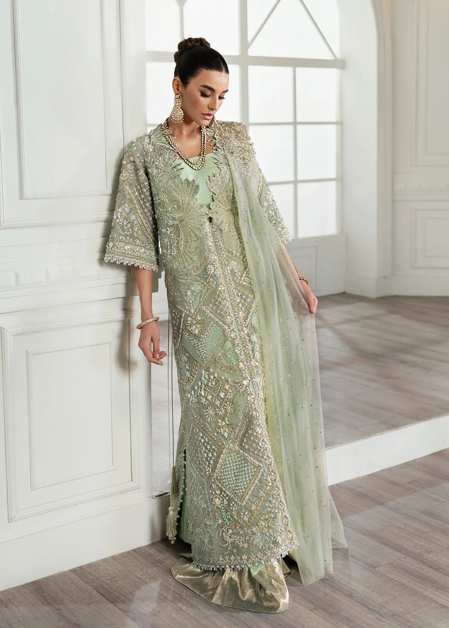 Crimson | CRIMSON X SAIRA SHAKIRA WEDDING '24 | Art Deco Glitz - House Of Hania