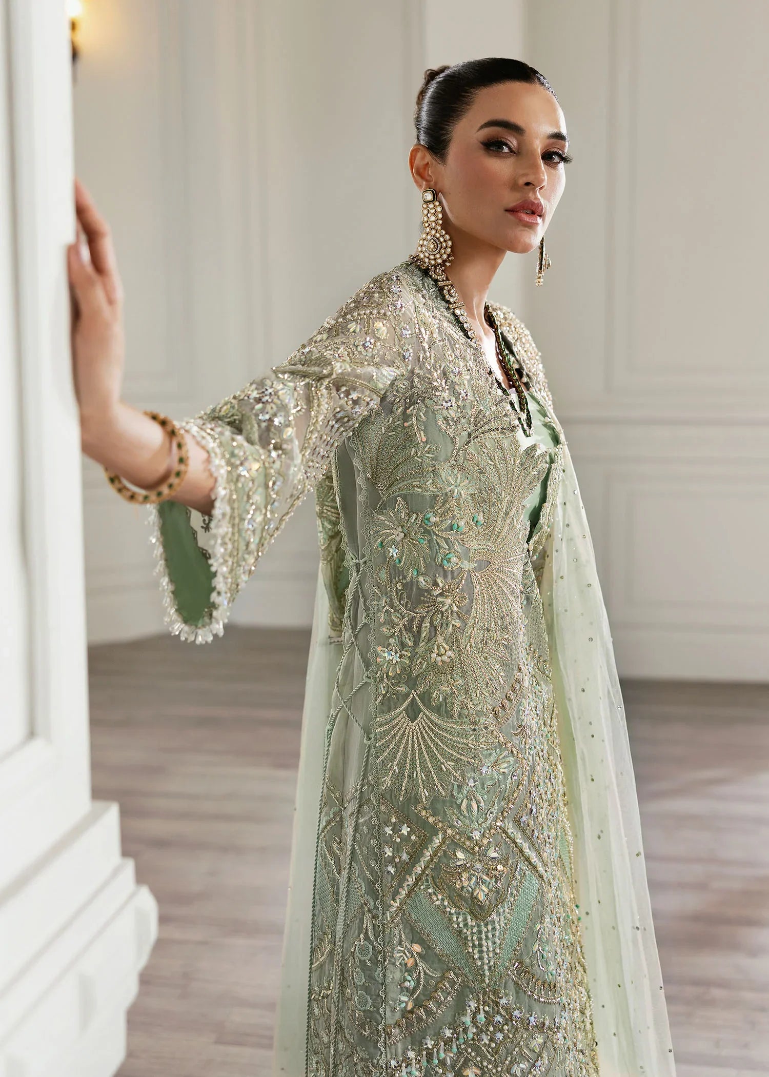 Crimson | CRIMSON X SAIRA SHAKIRA WEDDING '24 | Art Deco Glitz - House Of Hania